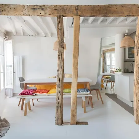Апартаменты Centre Montorgueuil - Sunny And Stylish Flat Париж