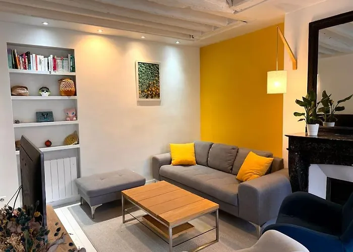 Centre Montorgueuil - Sunny And Stylish Flat 파리